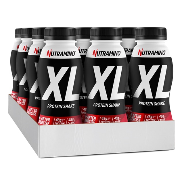 Nutramino XL Proteinshake Jordgubb 12x475ml