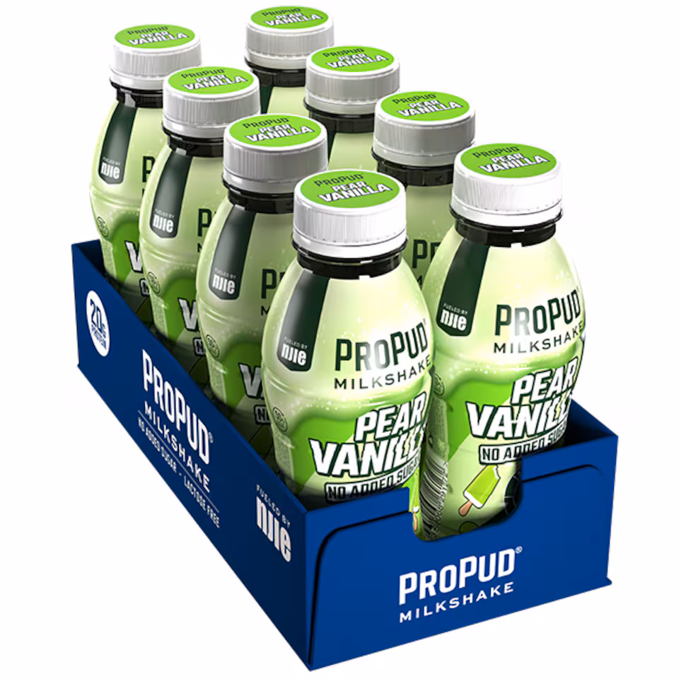 Njie ProPud Protein Milkshake Päron Vanilj 8x330ml