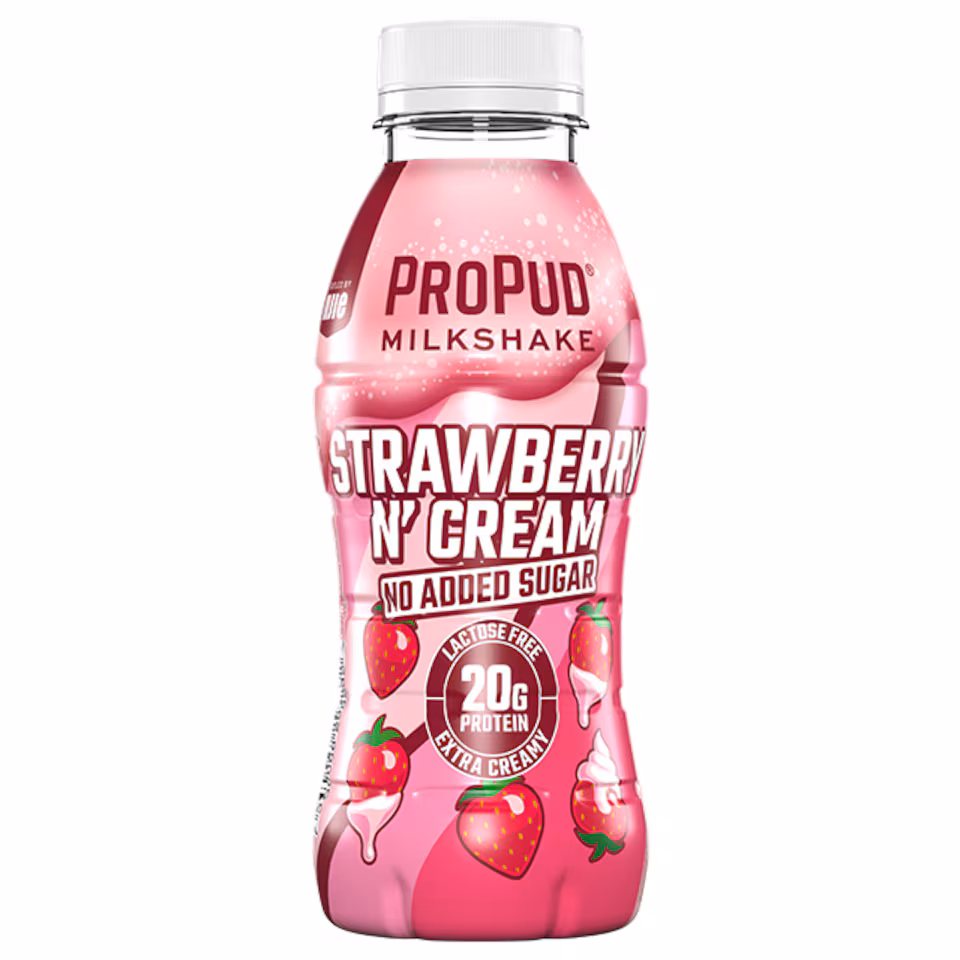 Njie ProPud Protein Milkshake Jordgubb & Grädde 330ml