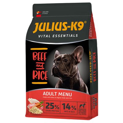 JULIUS-K9 High Premium Vital Essentials Nötkött