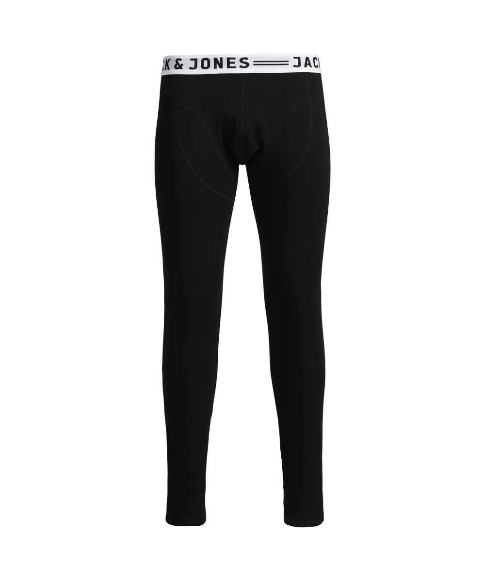 Jack & Jones Svarta Långkalsonger Herr