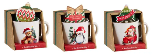 Julmugg med lyxig chokladmix