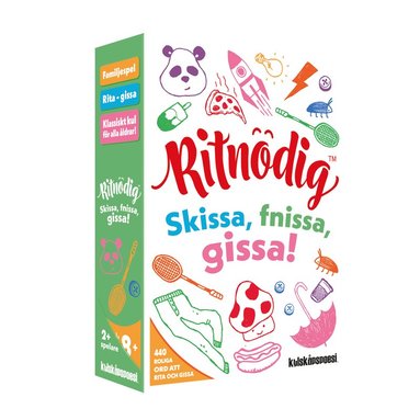 Ritnödig Kylskåpspoesi Sällskapsspel