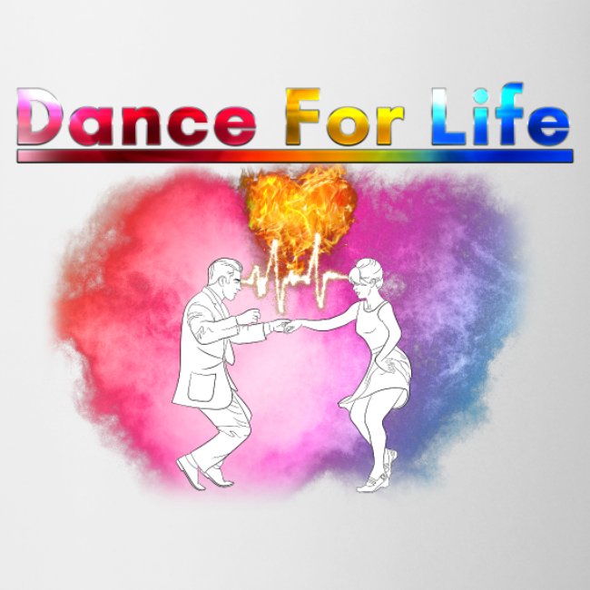 DanceforLife Elegant Ceramic Mugg