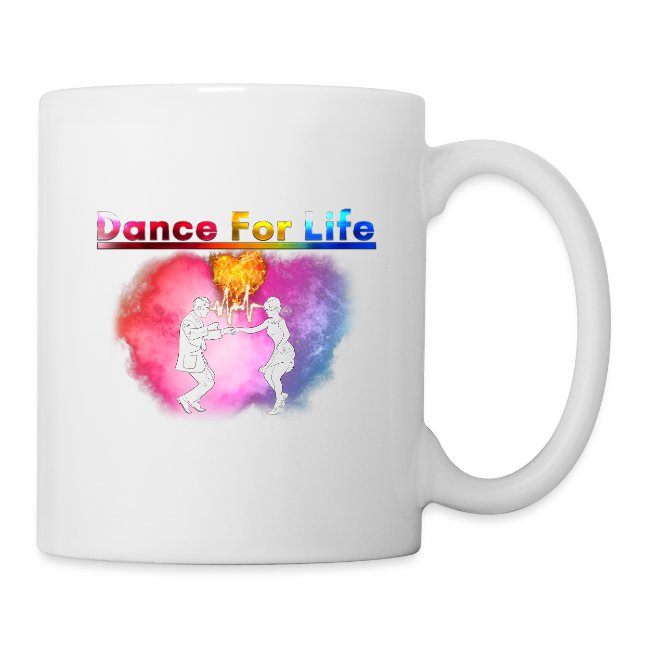 DanceforLife Elegant Ceramic Mugg