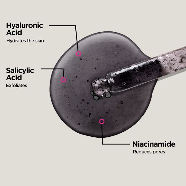 Purifying Activated Charcoal Face Serum