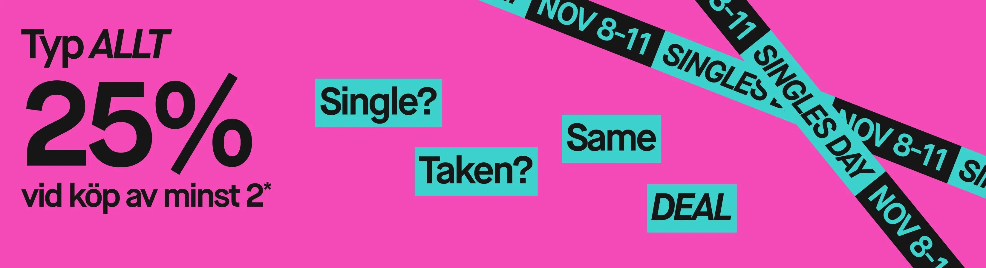 KICKS 25% rabatt vid köp av 2 varor 