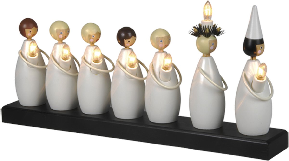 Luciatåg Adventsljusstakar och Julbelysning