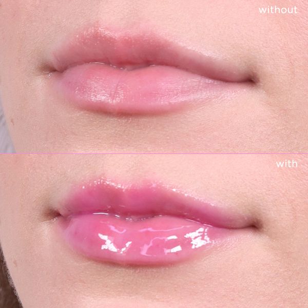 Color-Changing Pink Blush and Lip Gloss