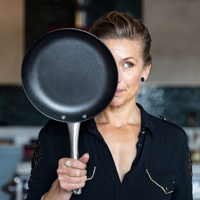 Stekpanna i gjutjärn 28 cm Satake