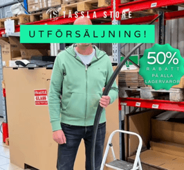 Utförsäljning med 50 % rabatt hos Tässla