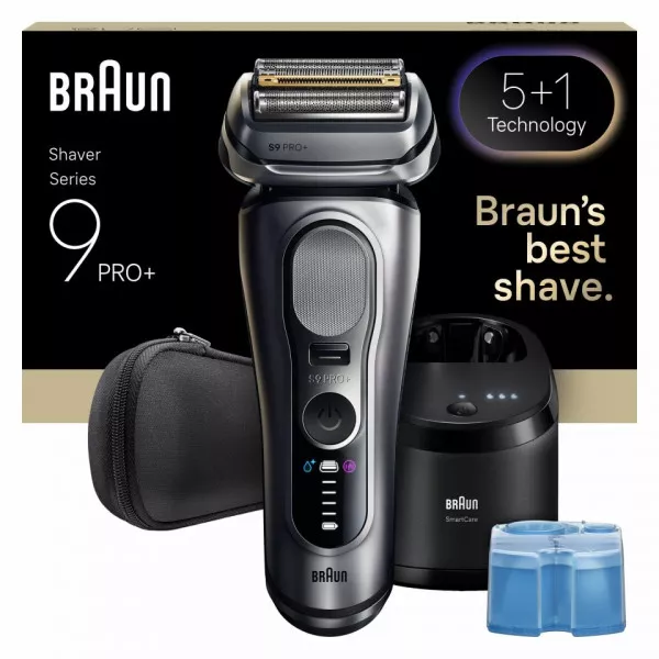 Braun Series 9 PRO+ 9667CC Rakapparat Silver