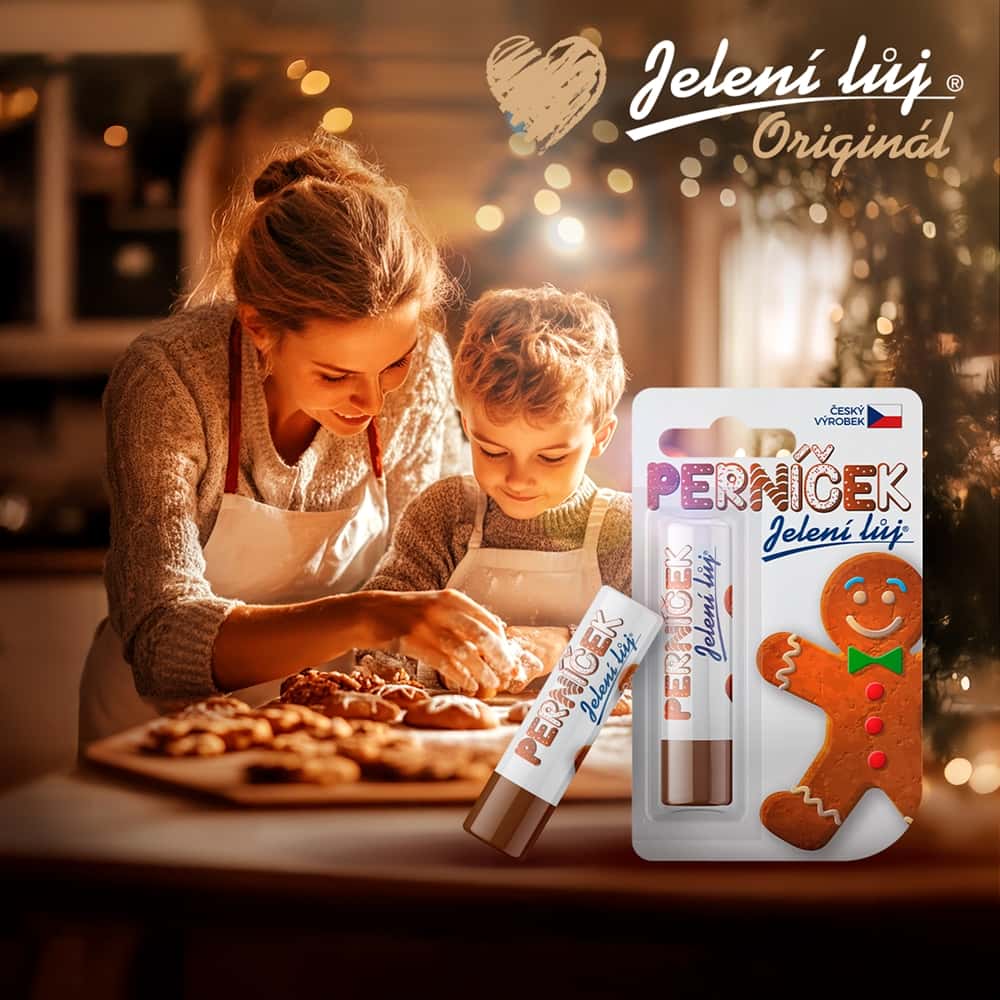 Regina Jelení Lůj Gingerbread Läppbalsam
