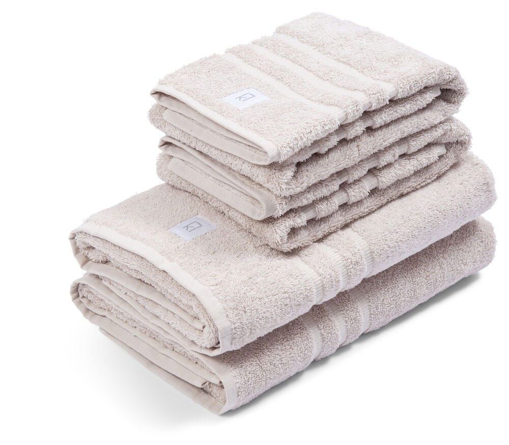 Exklusiv Frotté Badrumshandduk Sand