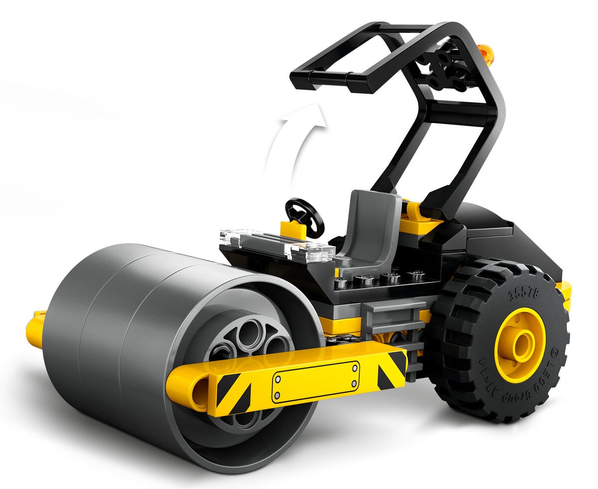 LEGO City Ångvält Byggset 60401