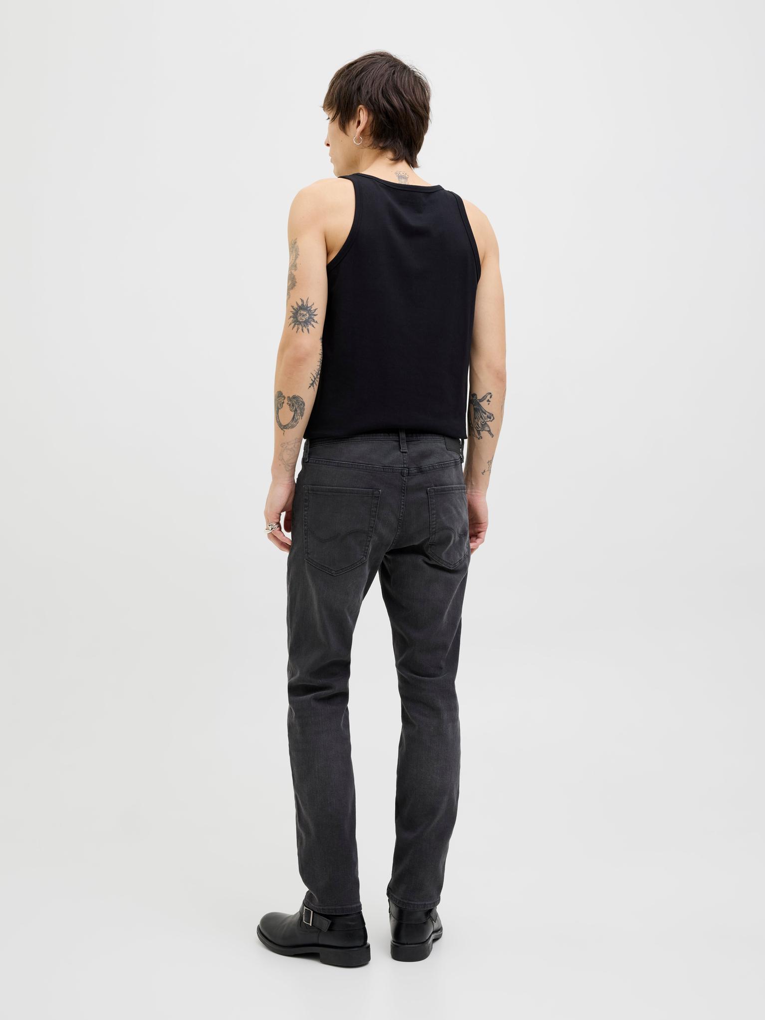 JJICLARK JJORIGINAL SQ 929 Svarta Jeans