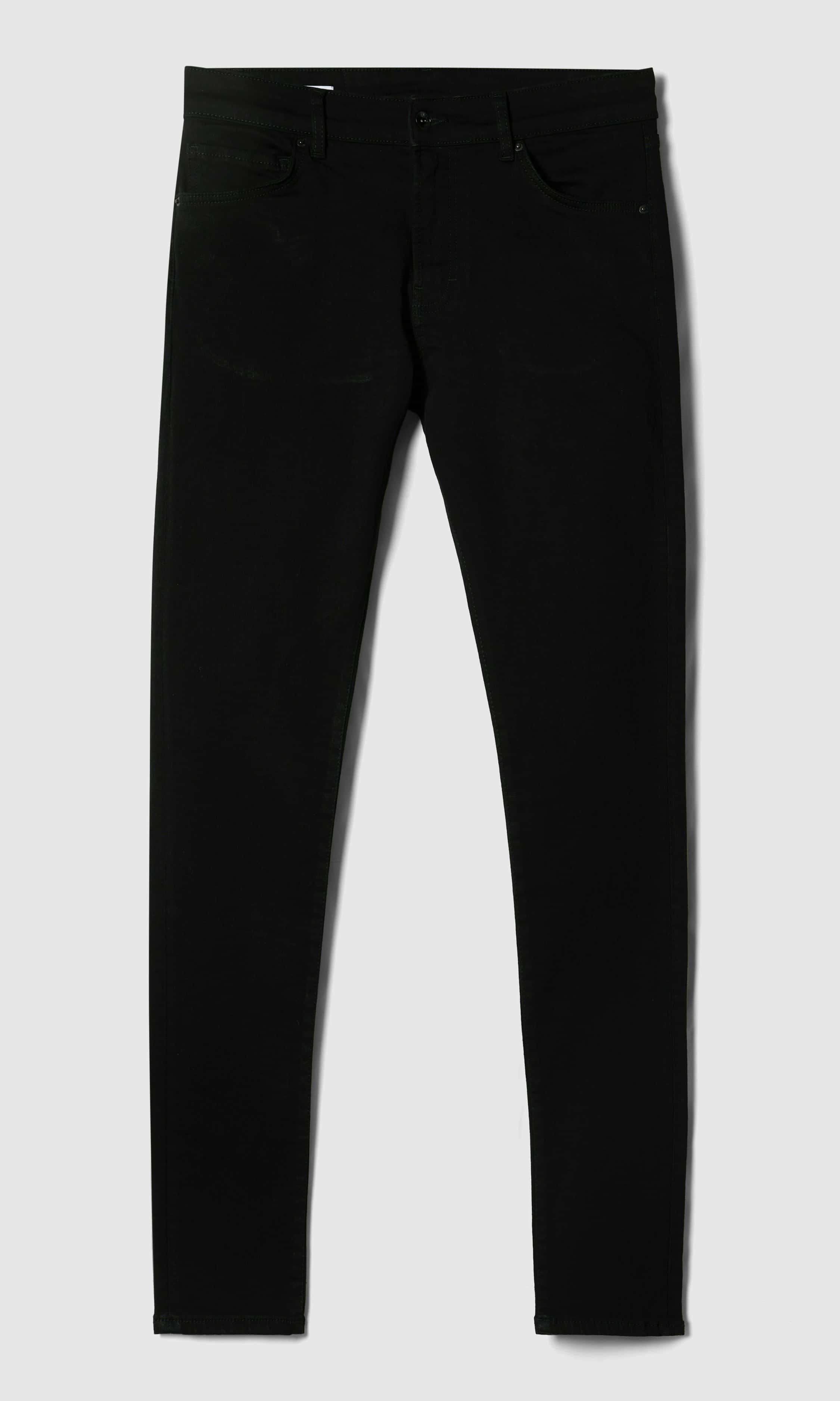 Vailent Svarta Skinny Jeans Herr