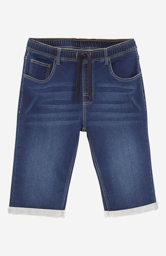 Denim Jogger Shorts for Men
