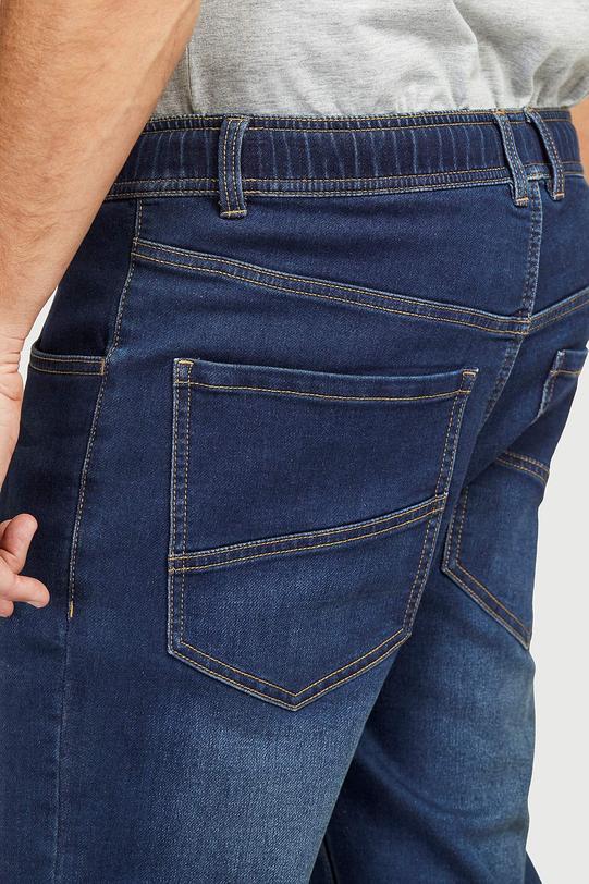 Denim Jogger Shorts for Men