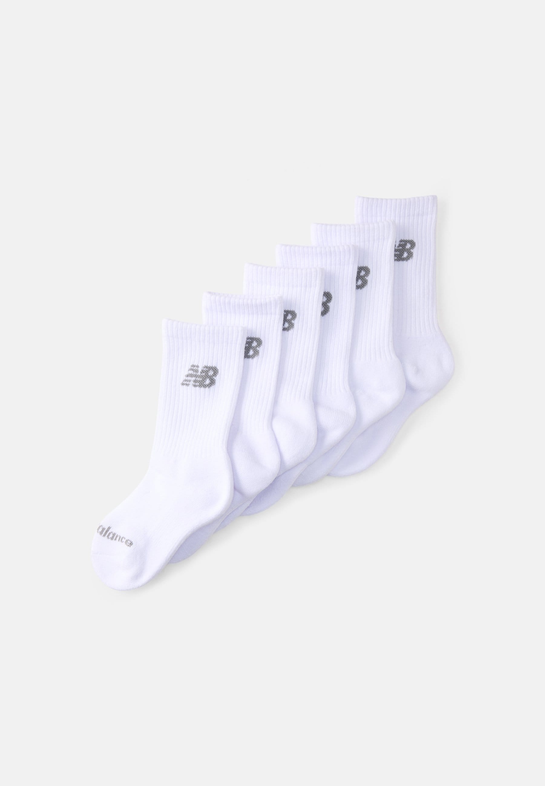 Nike Sportswear Basic Crew Strumpor 6-pack Vit