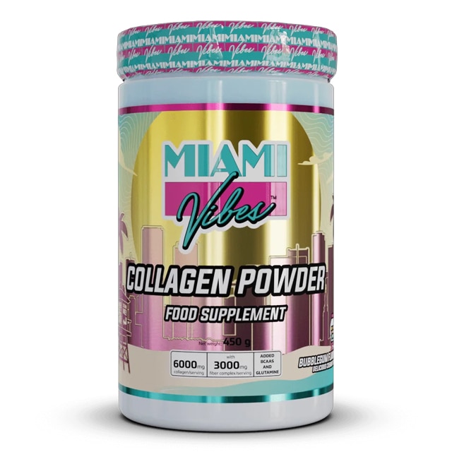 Miami Vibes Collagen Powder Bubblegum 450g