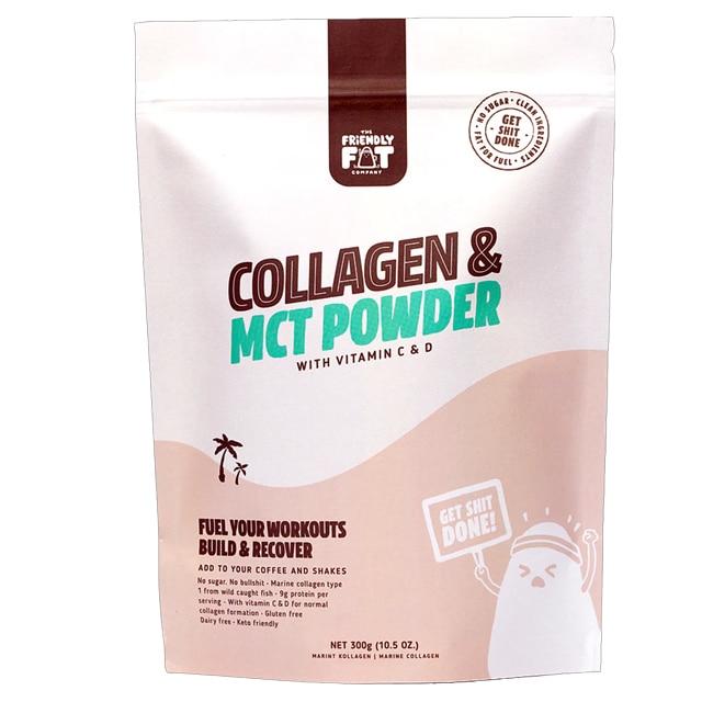 TFFC Kollagen och MCT Pulver 300g