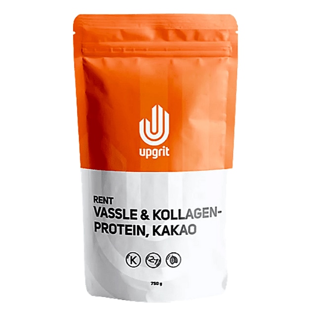 Upgrit Vassle och Kollagenprotein Kakao 750g