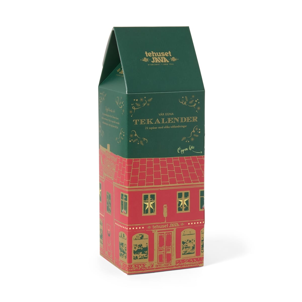 Adventskalender med 24 exklusiva tepåsar