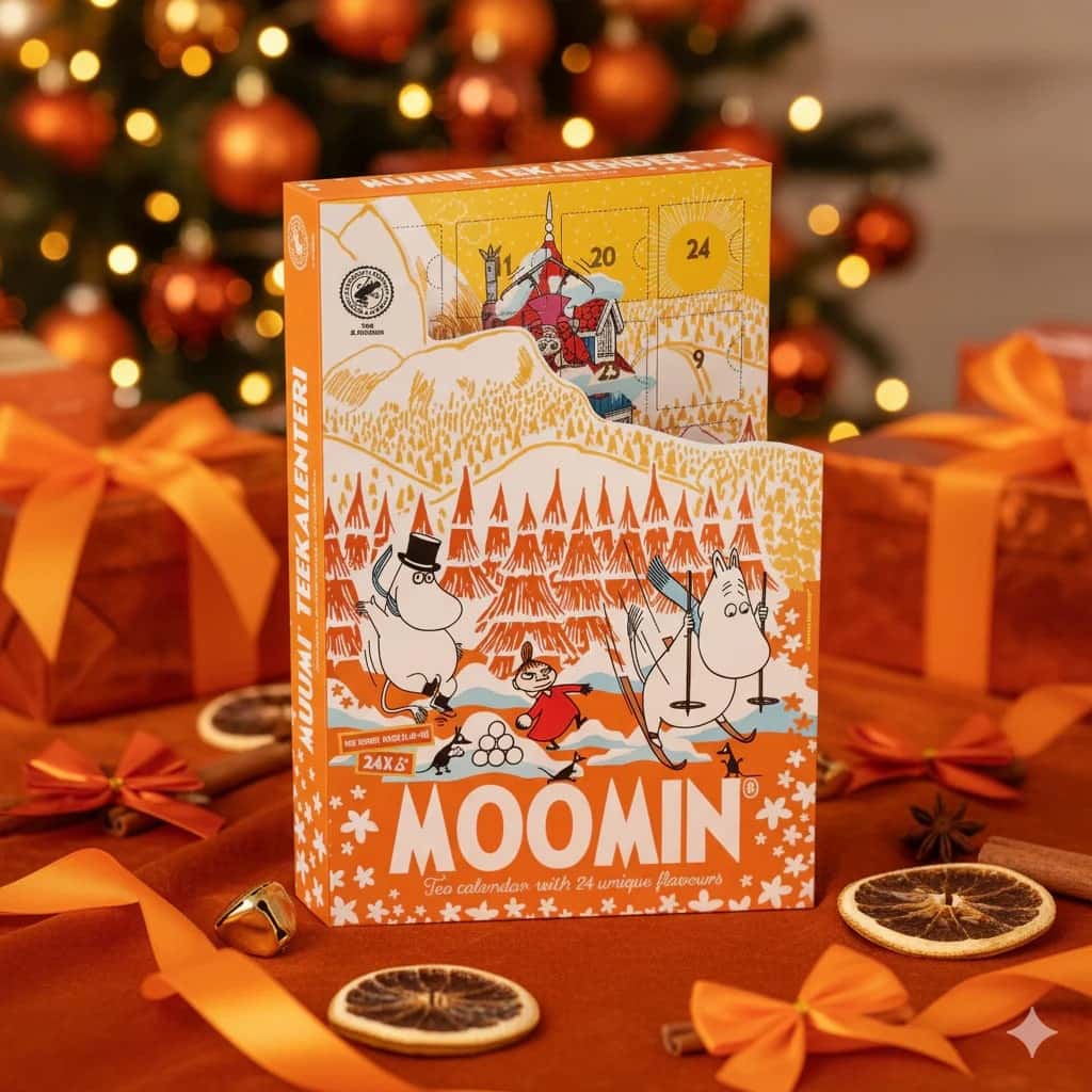 Elegant Mumin Tekalender för Teälskare