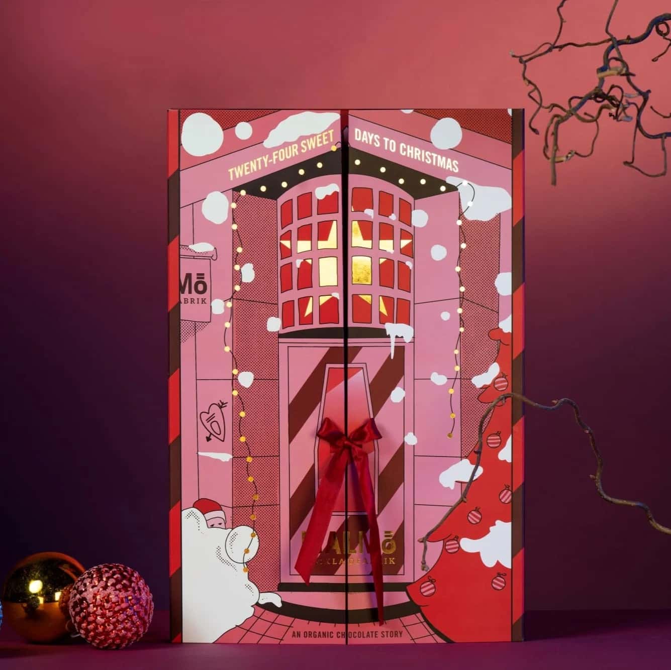 Ekologisk Chokladkalender 2025 Malmö Chokladfabrik