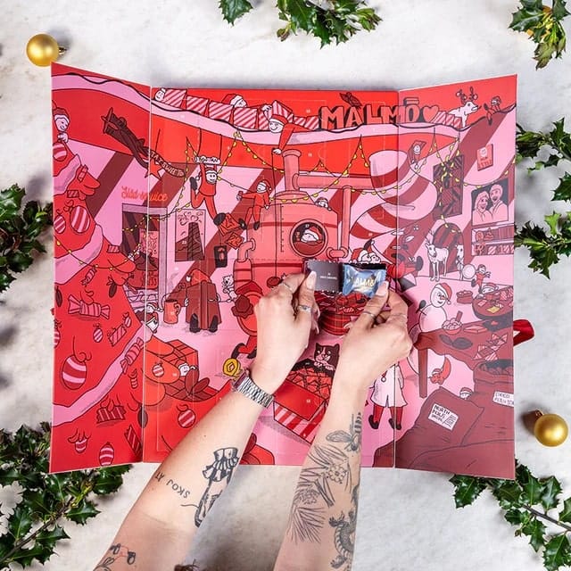 Ekologisk Chokladkalender 2025 Malmö Chokladfabrik