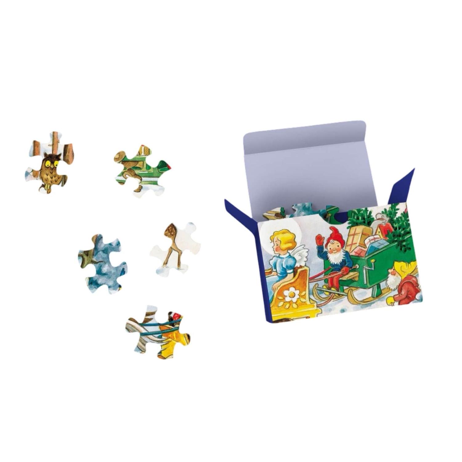 Pusselkalender Släde 1000 Bitar