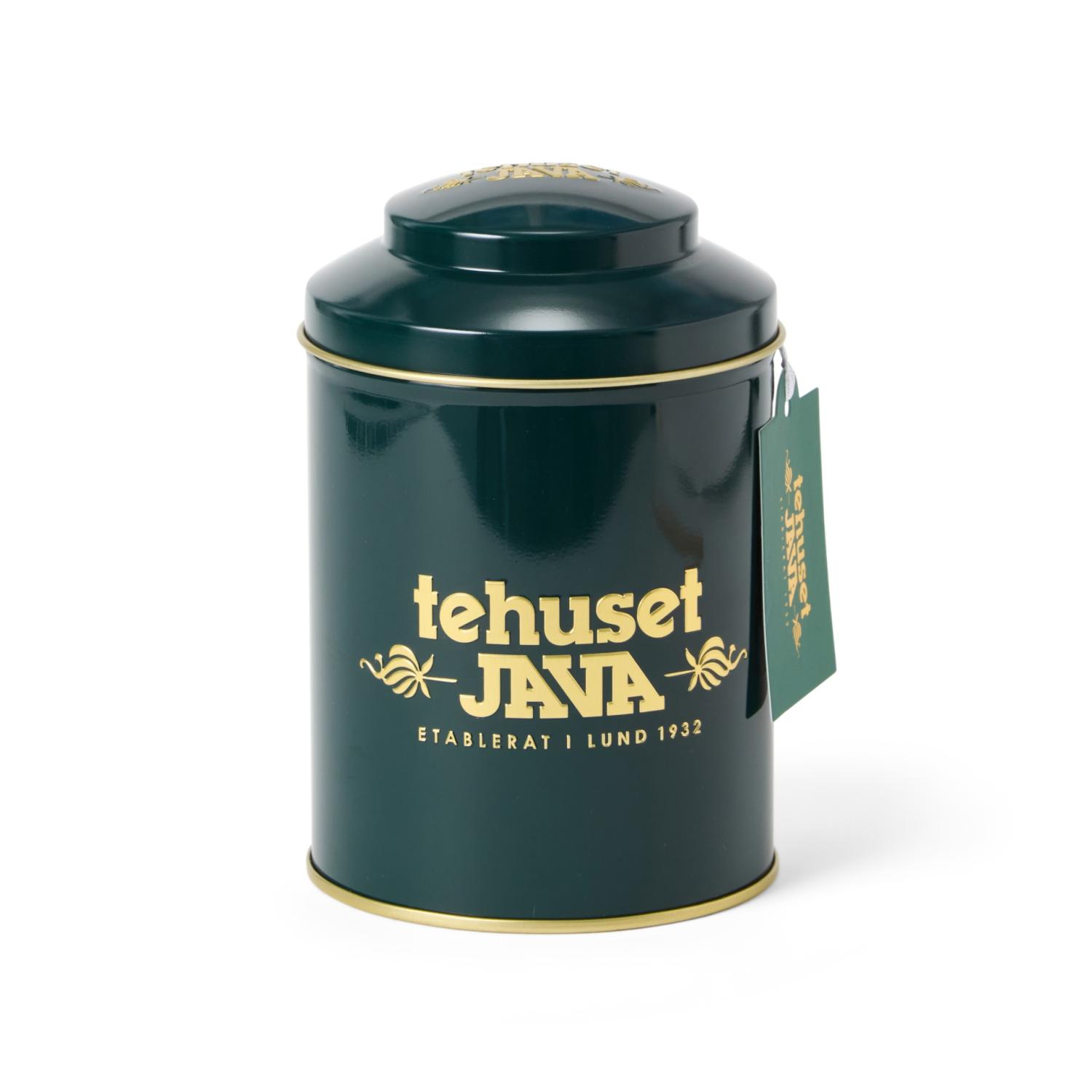 Lundablandning i Elegant Rund Plåtburk