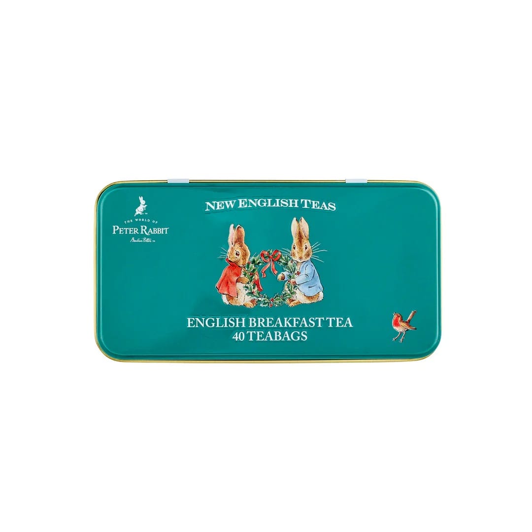 Winter Peter Rabbit Vintage Teabag Tin