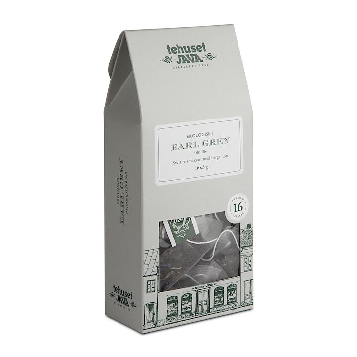 Ekologisk Earl Grey Tepåsar 16-pack