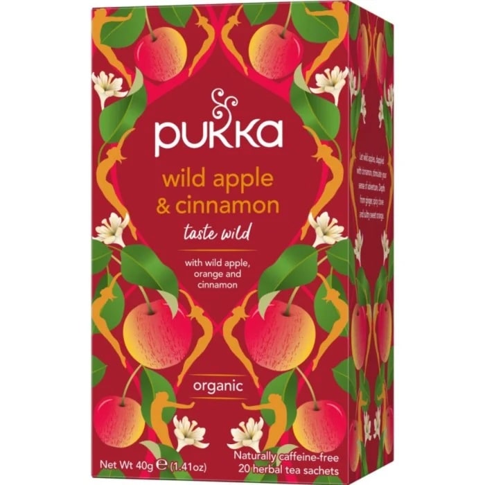 Pukka Wild Apple Cinnamon Tea