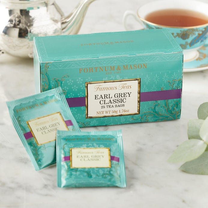 Earl Grey Klassiska Tepåsar 25 Pack
