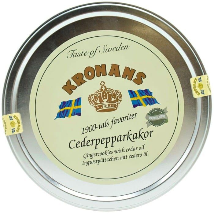 Kronans Cederpepparkakor Burk 600g