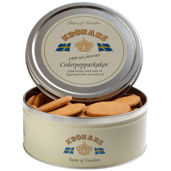 Kronans Cederpepparkakor Burk 600g
