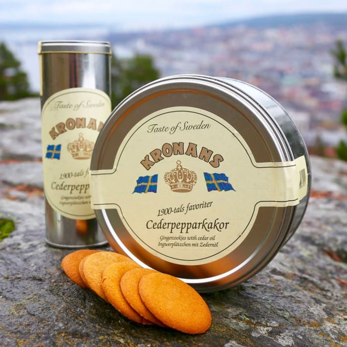 Kronans Cederpepparkakor Burk 600g