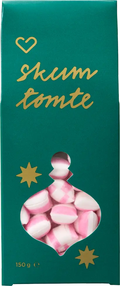 Hjärtats Julkarameller Skumtomte 150 g