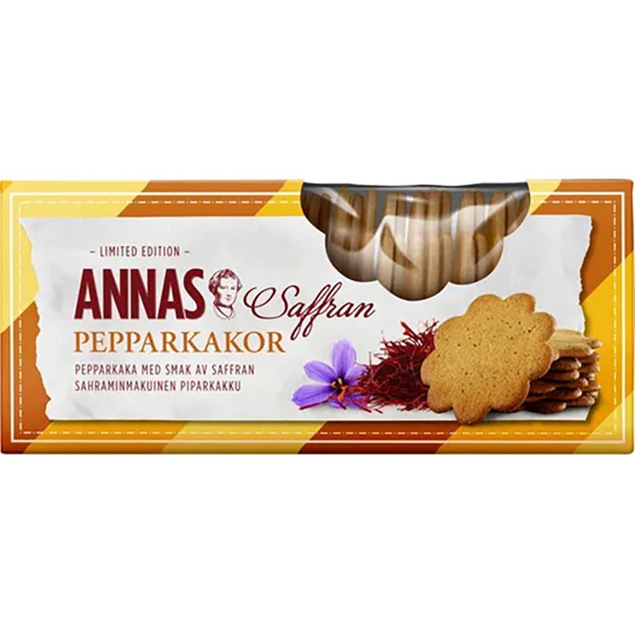 Annas Pepparkakor Limited Edition Saffran 150g