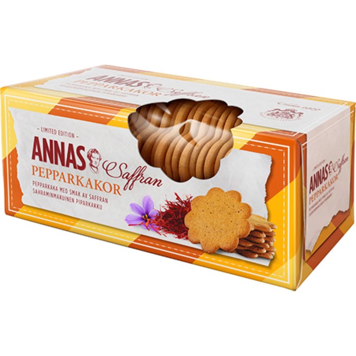 Annas Pepparkakor Limited Edition Saffran 150g