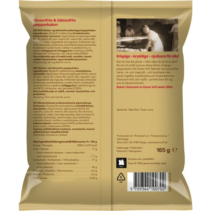 Karen Volf Glutenfria Pepparkakor 165g