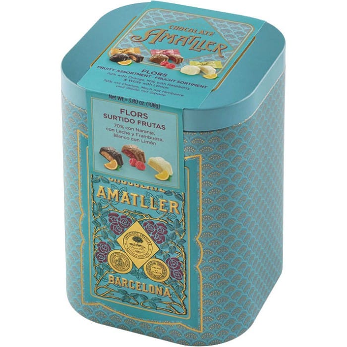Amatller Chokladblommor med Fruktfyllning 108g
