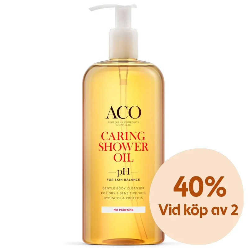 ACO Caring Oparfymerad Duscholja 400 ml.