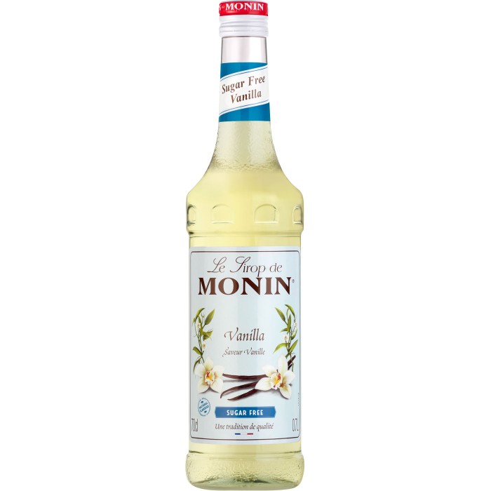 Monin Sockerfri Vaniljsirap 70cl
