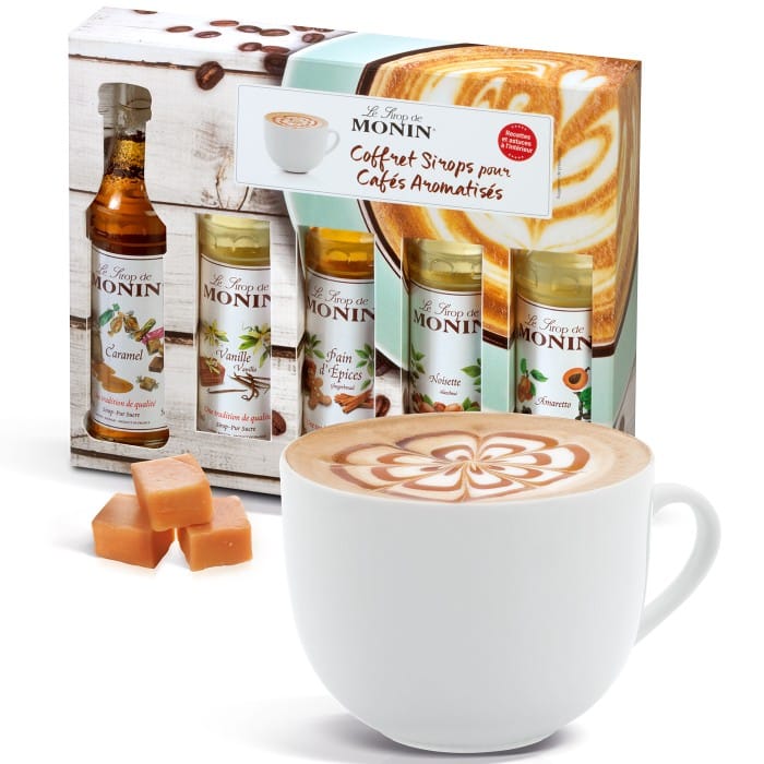 Monin Coffee Syrup Set 5x5cl