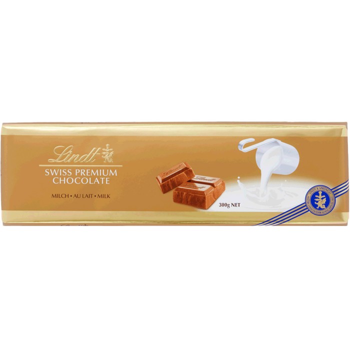 Lindt Swiss Premium Mjölkchoklad 300g