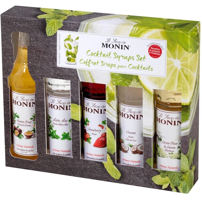 Monin Cocktail Mini Syrup Set 5x5cl